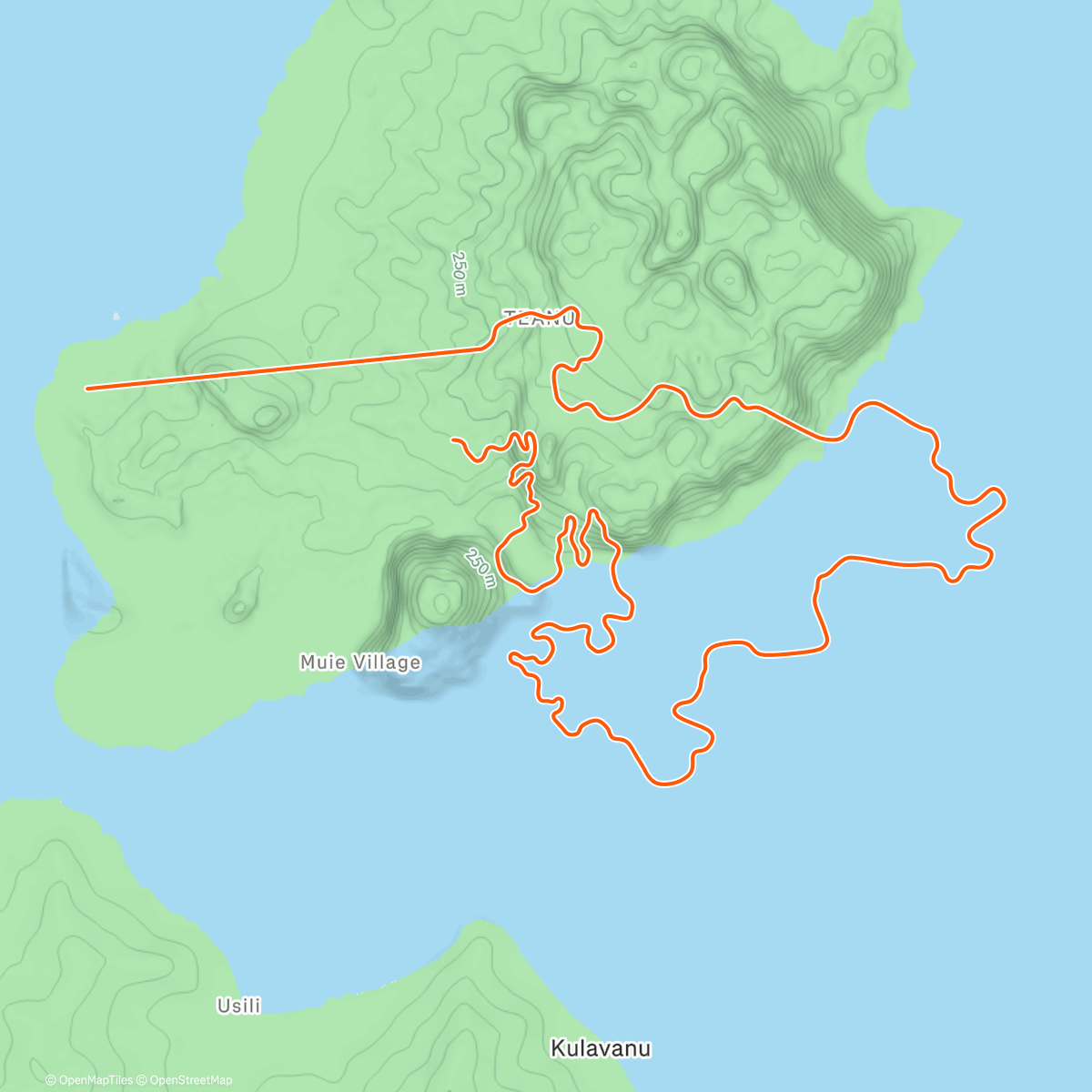 Map of the activity, Zwift - Sand And Sequoias in Watopia