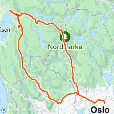 Gyrihaugen - Fra Lommedalen til Sørkedalen | 101.9 km Cycling Route on ...