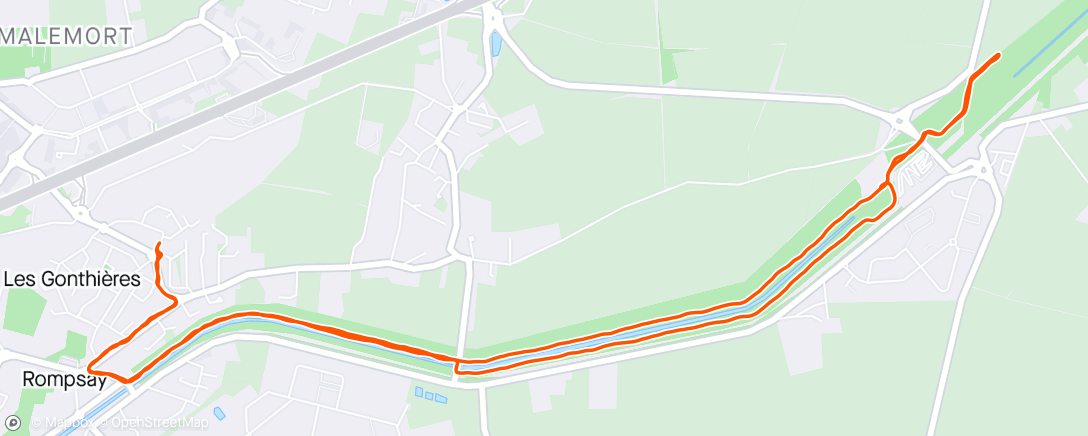 Mappa dell'attività Reprise de la Prépa Marathon | Y’as du taff 🥵