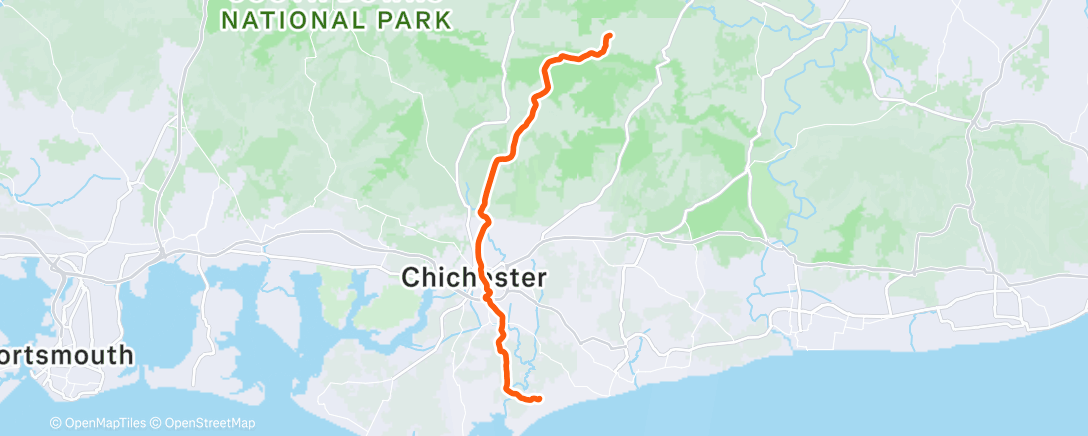 Карта физической активности (Morning Run)