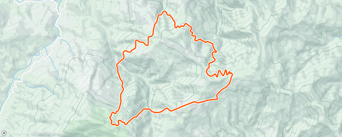 Mapa da atividade, Zwift - 02. Endurance Escalator in France