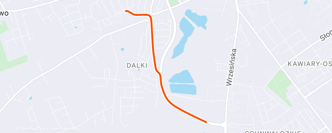 Карта физической активности (Evening Gravel Ride)