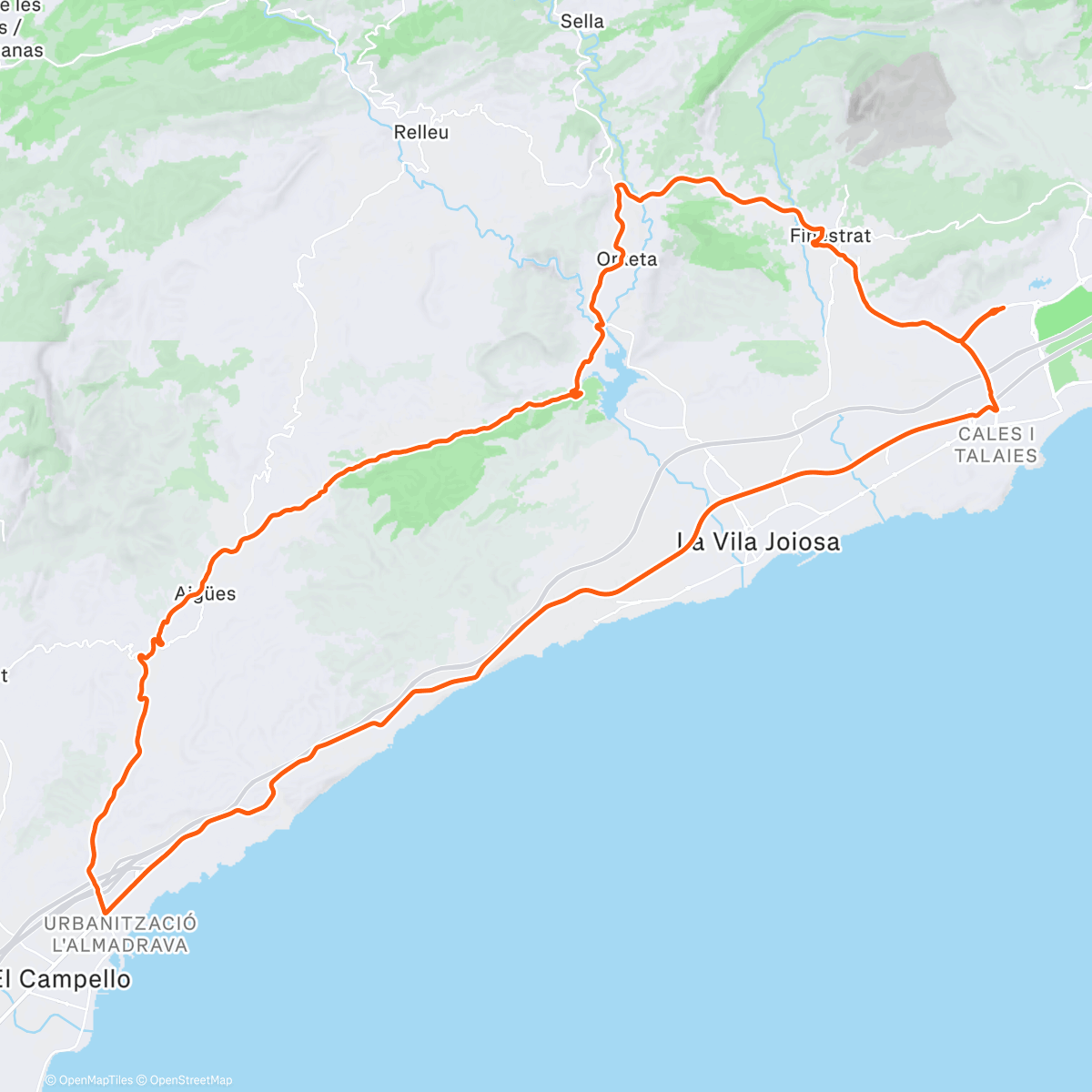 Map of the activity, DEC Camp #8