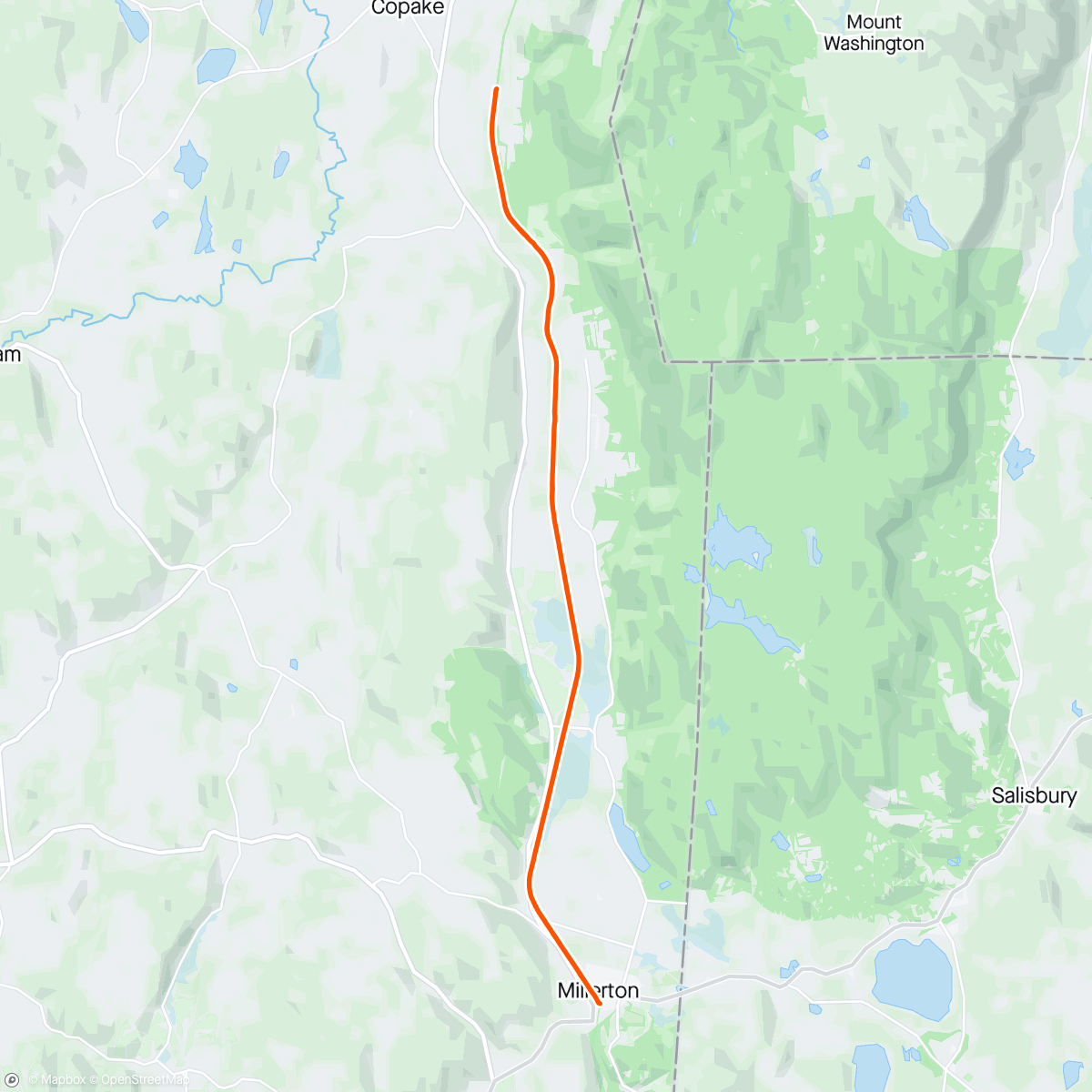 Map of the activity, Rail with Evo and Leepers