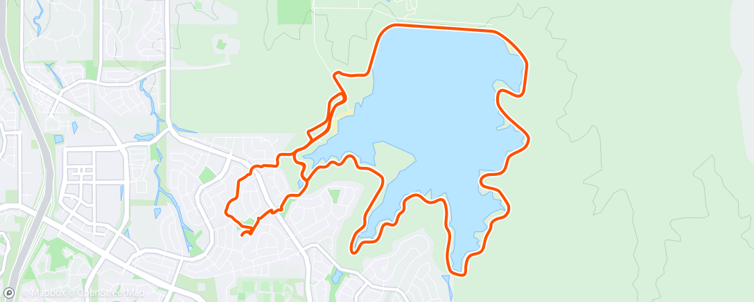 Map of the activity, Rez One Lap Single Speed