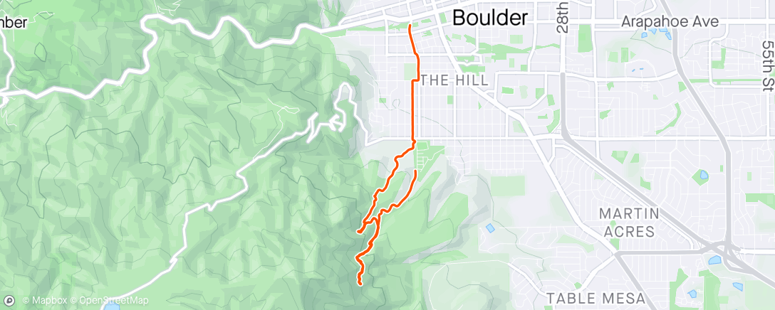 Carte de l'activité Hi Boulder 👋