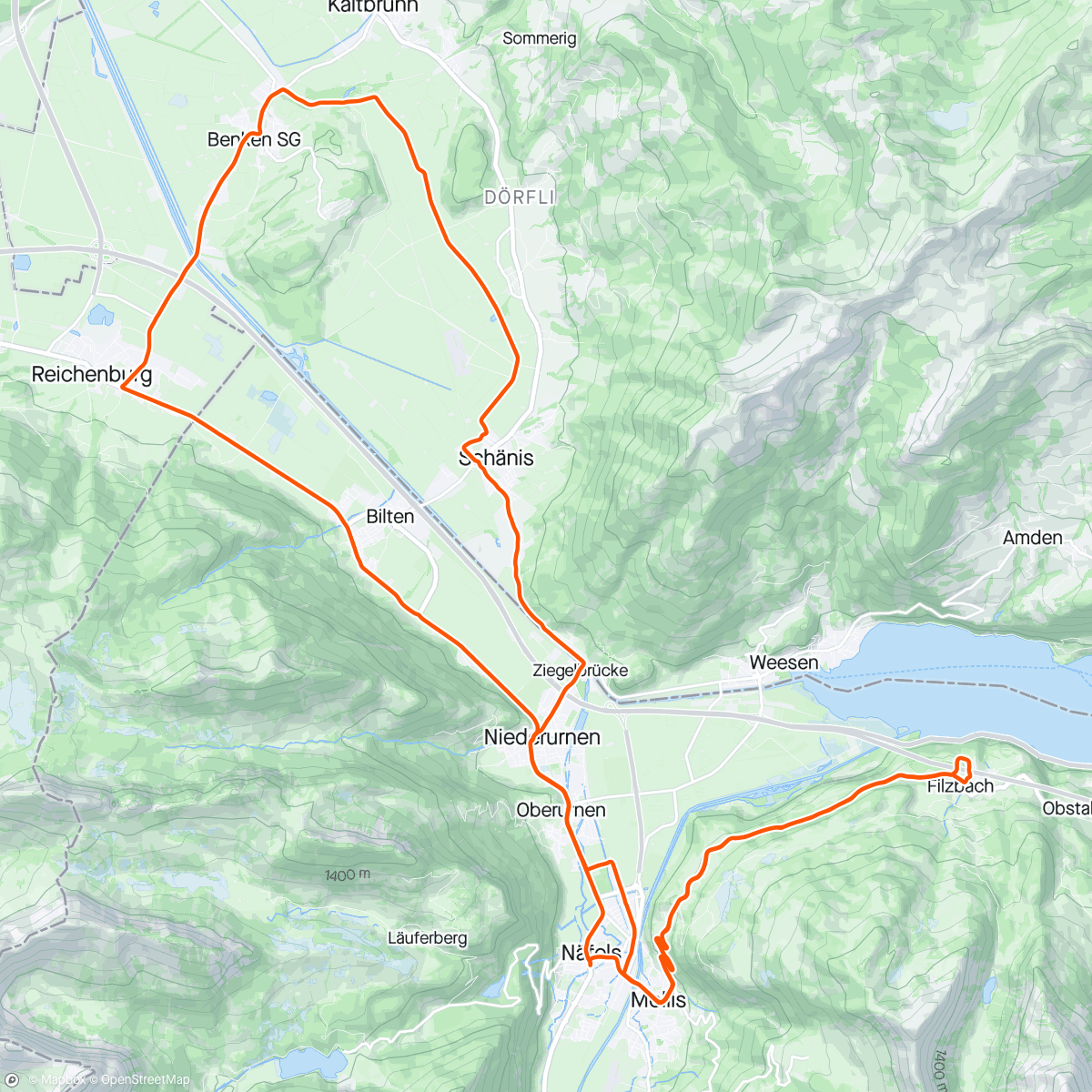 Map of the activity, Suisse Alps 🫶🏼