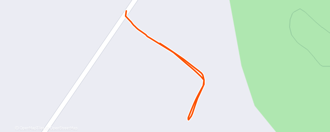 Map of the activity, Morning Walk