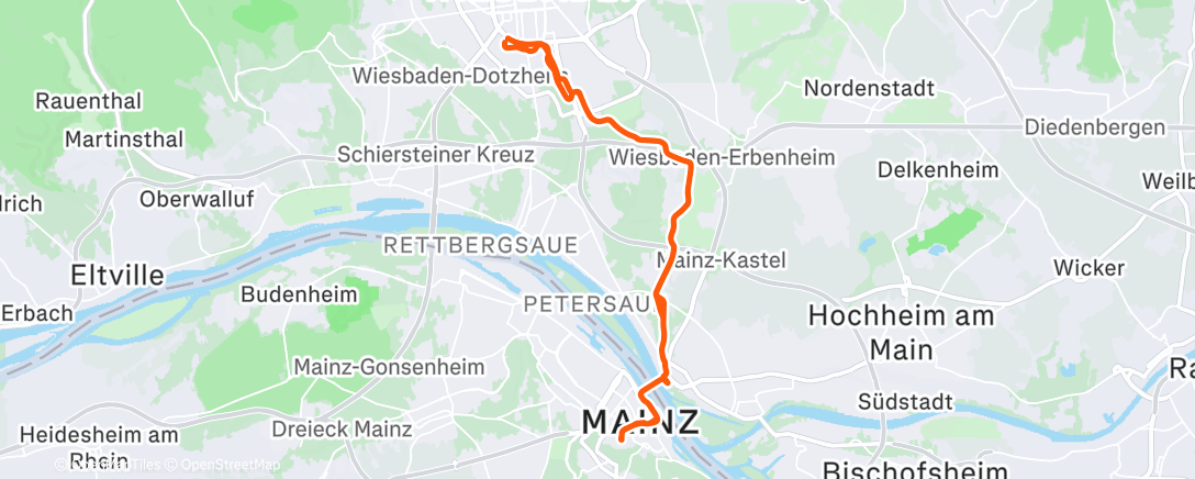 Map of the activity, schwarze rose tap up