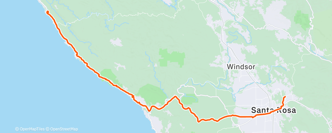 Карта физической активности (New Years Mini Tour Day 3)