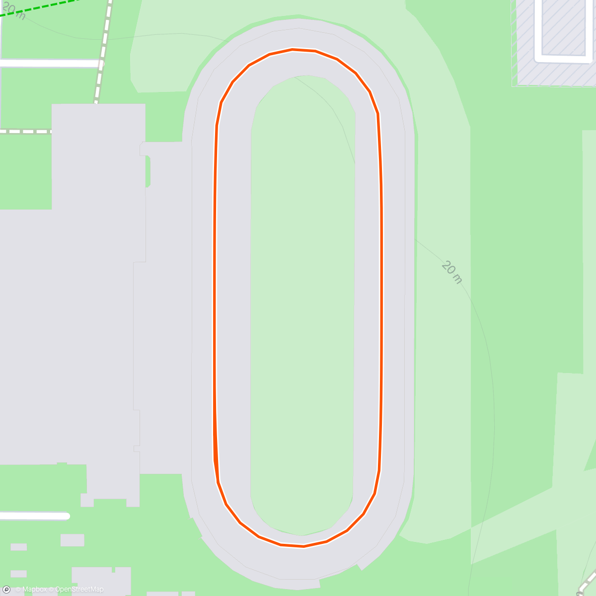 Map of the activity, Primeur: In t-shirt schaatsen