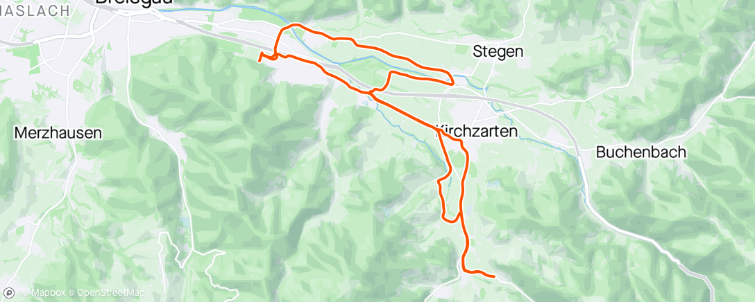 Map of the activity, long run
