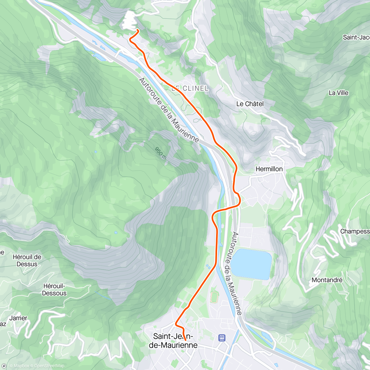Mapa da atividade, ROUVY - Torque Enhancer | Climber's plan