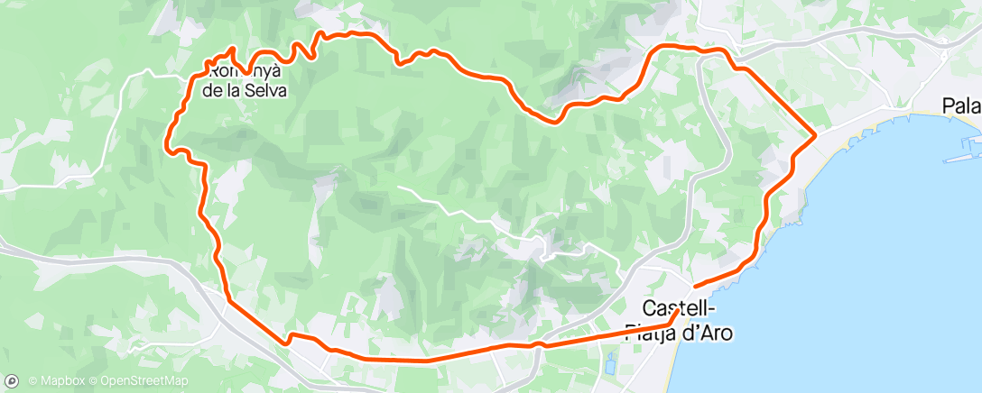 Map of the activity, J-1 avant stage