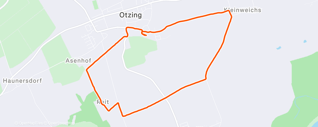 Map of the activity, Christmas Run: Kurz und schmerzlos