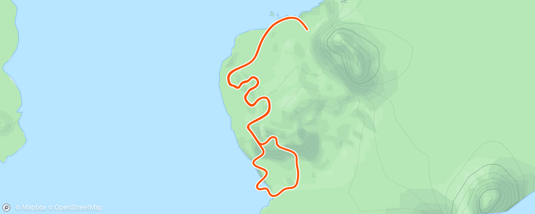 Map of the activity, Zwift - Race: Loop de Loop - Sprint Race 1 |Zwift Games on Loop de Loop in Watopia