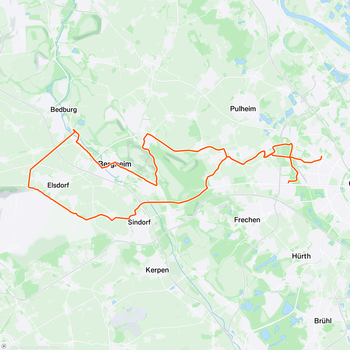 Map of the activity, Cold and wet