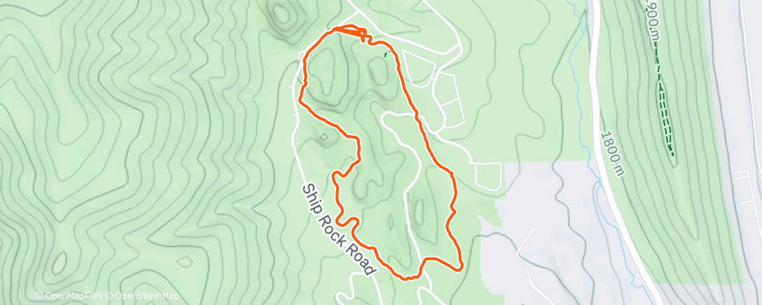 Карта физической активности (Lunch Hike)