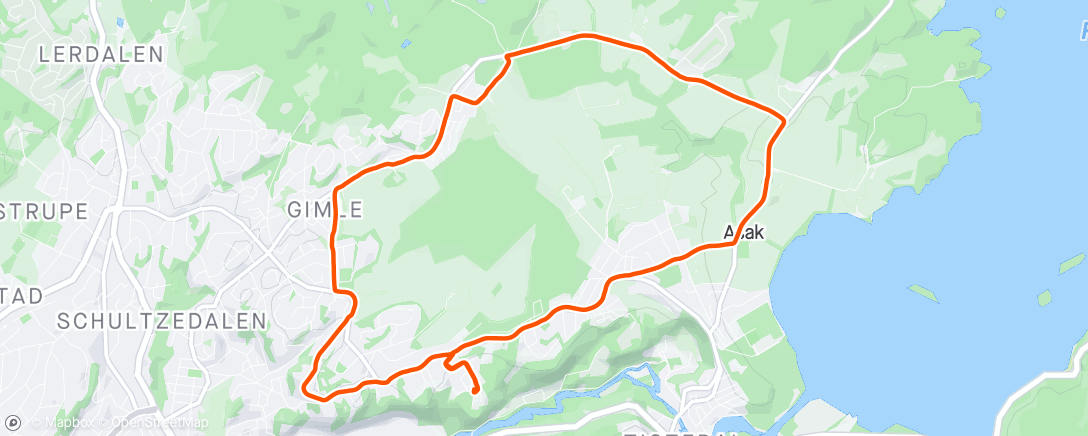 Map of the activity, Threshold intervals
