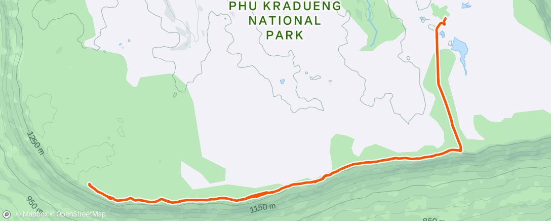 Map of the activity, Afternoon Mountain Bike Ride