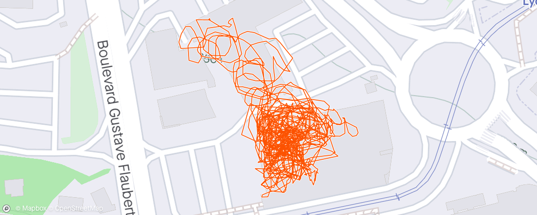 Map of the activity, Patinoire