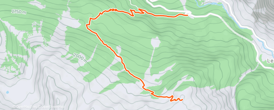 Map of the activity, Brunet avec le CAS Meyrin