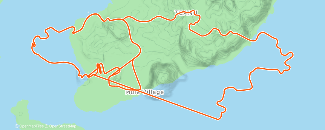 Map of the activity, Zwift - The Big Ring in Watopia