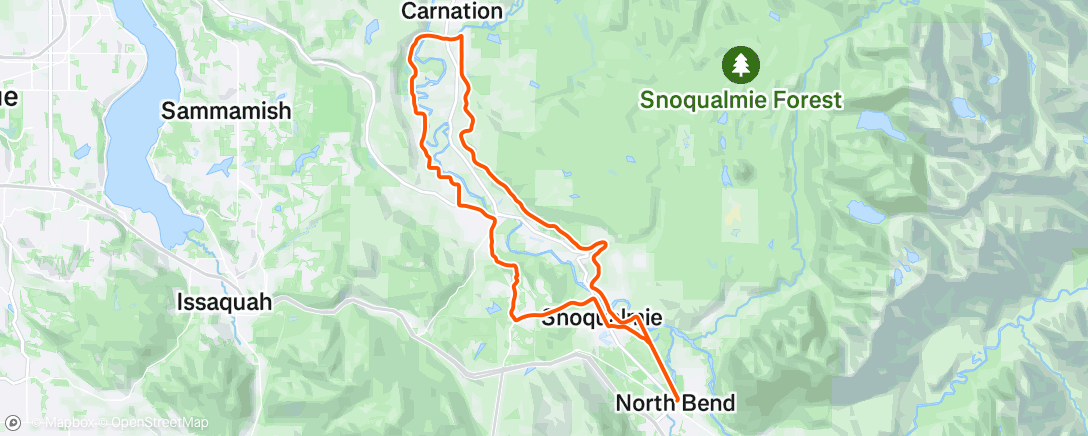 Map of the activity, Case of the Saturdays