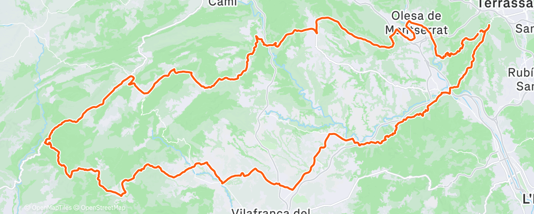Map of the activity, Grupeta