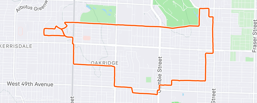 Map of the activity, Short Shorts And Sunshine To End 2025