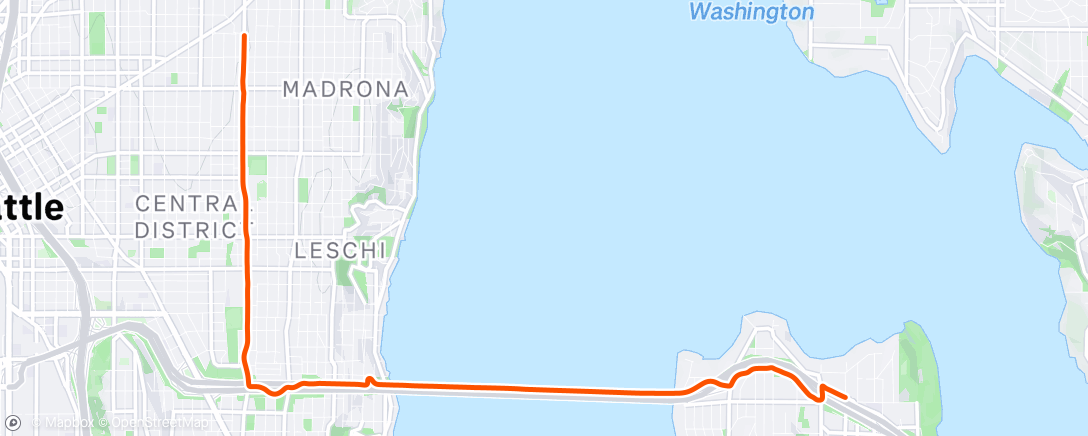 Map of the activity, Afternoon E-Bike Ride