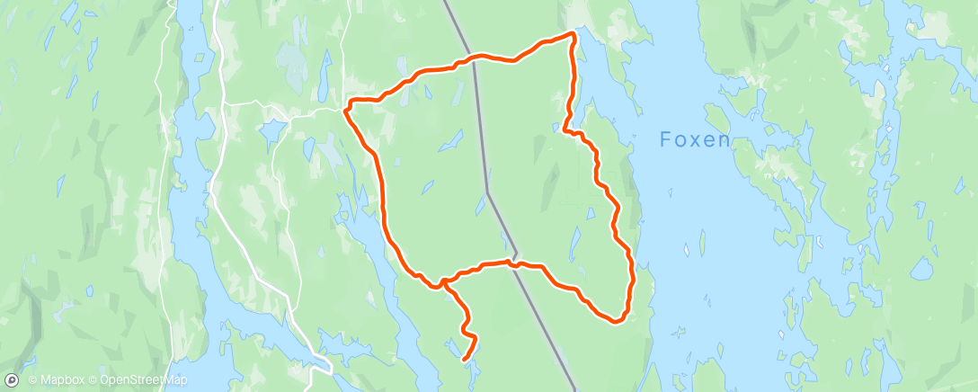 Map of the activity, Sverigetur på grus