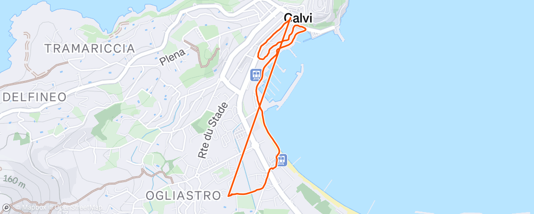 Map of the activity, Balisage ✅