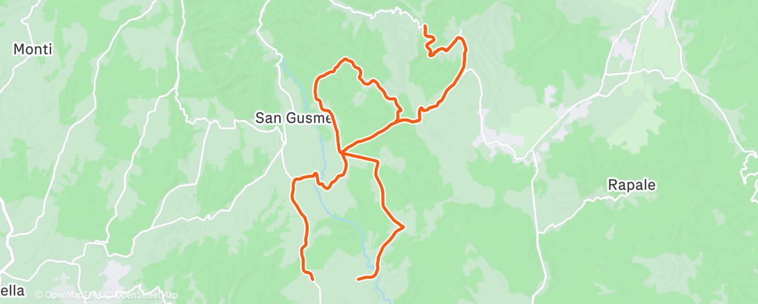 Map of the activity, Giro Gravel soft 🍷🥩