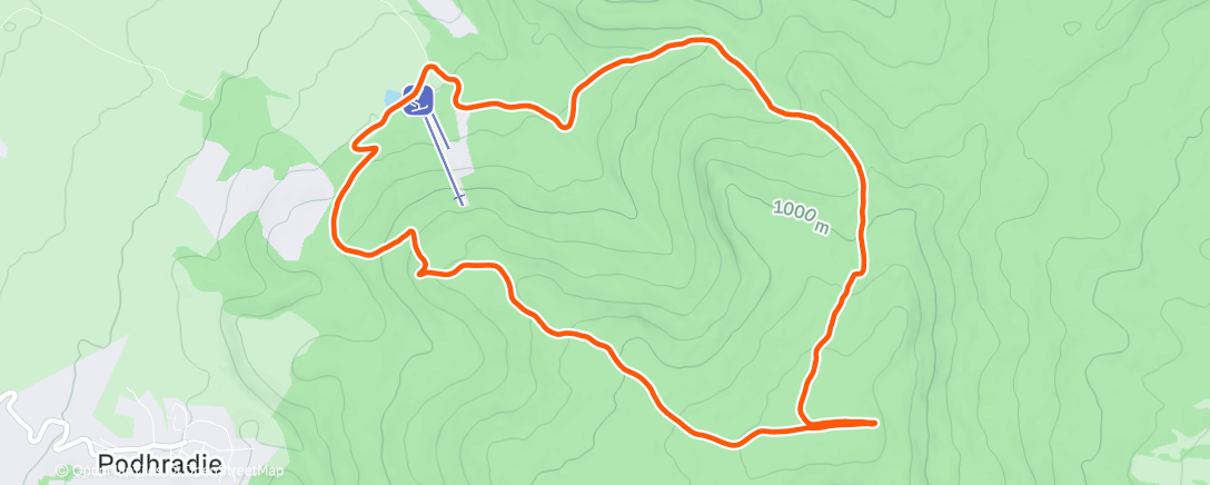 Карта физической активности (Dnes to nebolo zadarmo, vôbec sa mi nechcelo ani nohy dvíhať-LAZY RUN)