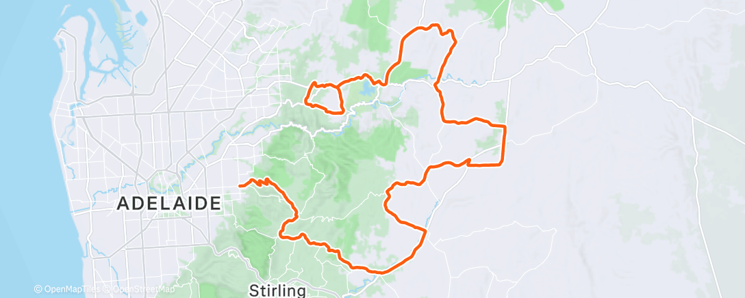 Map of the activity, TDU Stage 2