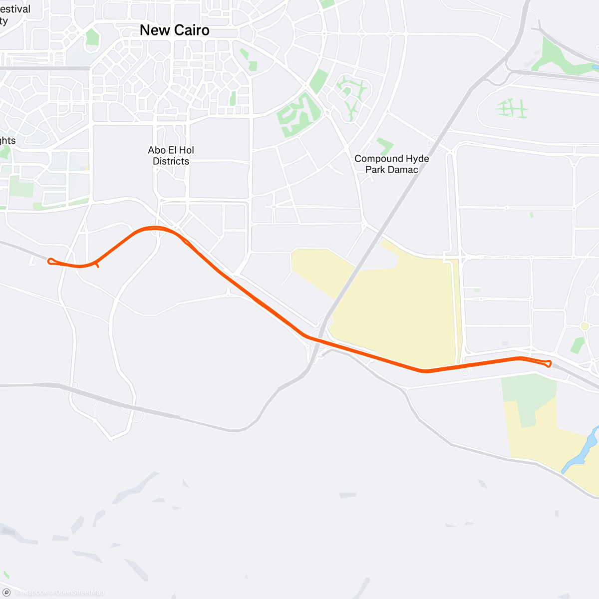 Map of the activity, El Besti Gang ☀