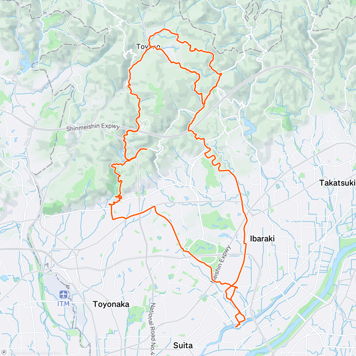 Map of the activity, しごまえ朝練