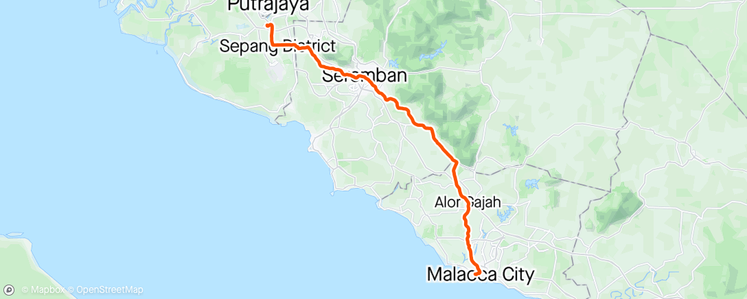 Map of the activity, Day 2 malacca back Home🥵