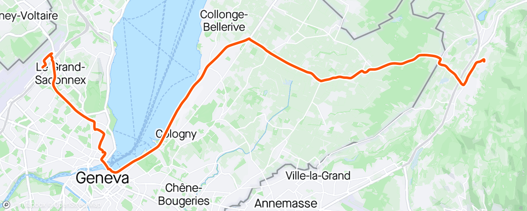 Mapa da atividade, Vélotaf
