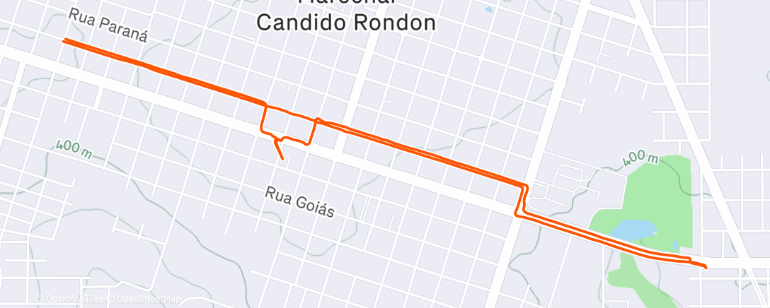 Map of the activity, Serviços