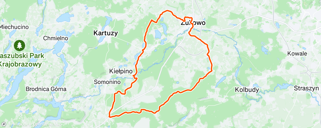 Map of the activity, Afternoon Gravel Ride