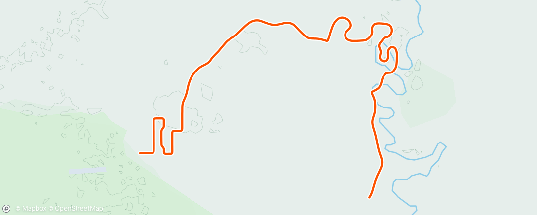 Map of the activity, MyWhoosh - Coffee Trail