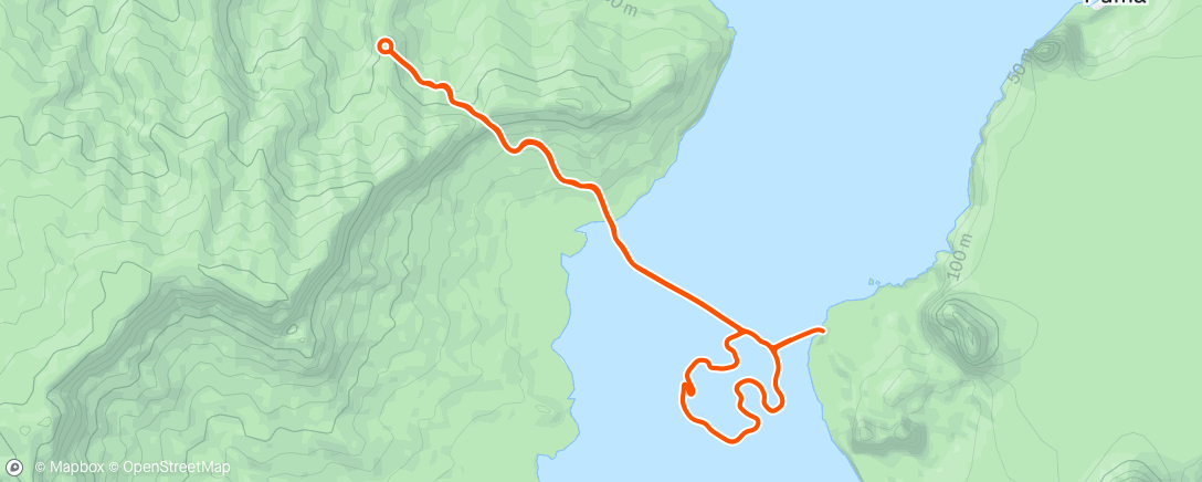 Mappa dell'attività Zwift - Climb Portal: Old Willunga Hill at 100% Elevation in Watopia