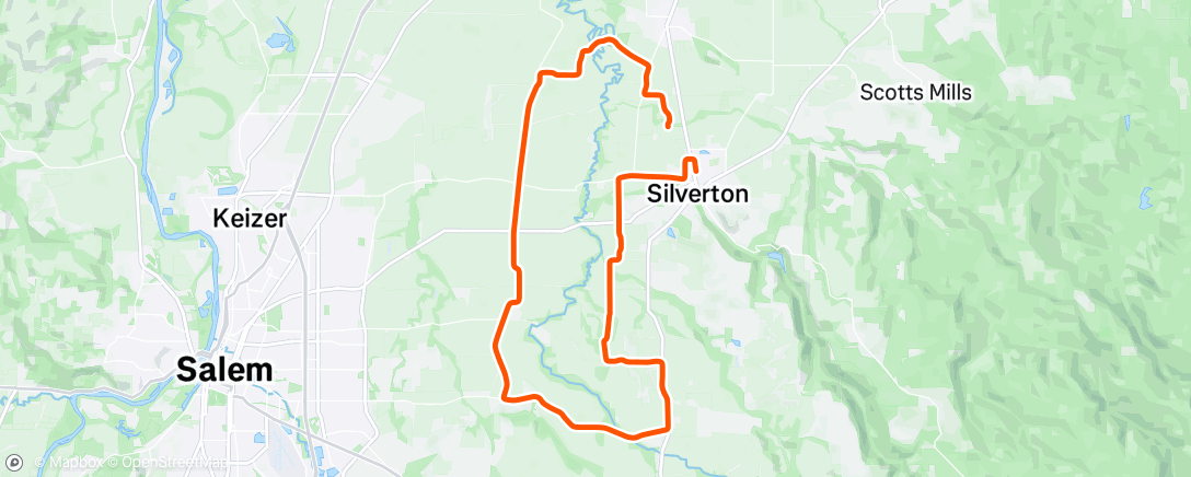 Map of the activity, Memorial Weekend Death Wish  Ride--Silverton