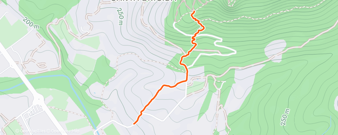 Map of the activity, Sta Brígida 👶