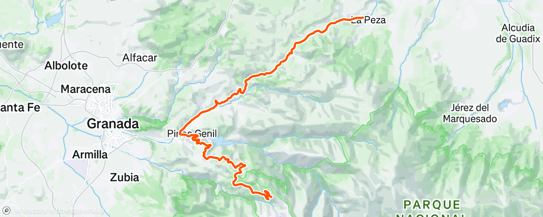 Map of the activity, Sierra 😄