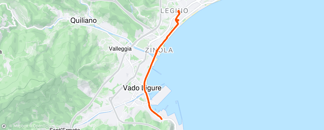 Map of the activity, Camminata livello Schwazer