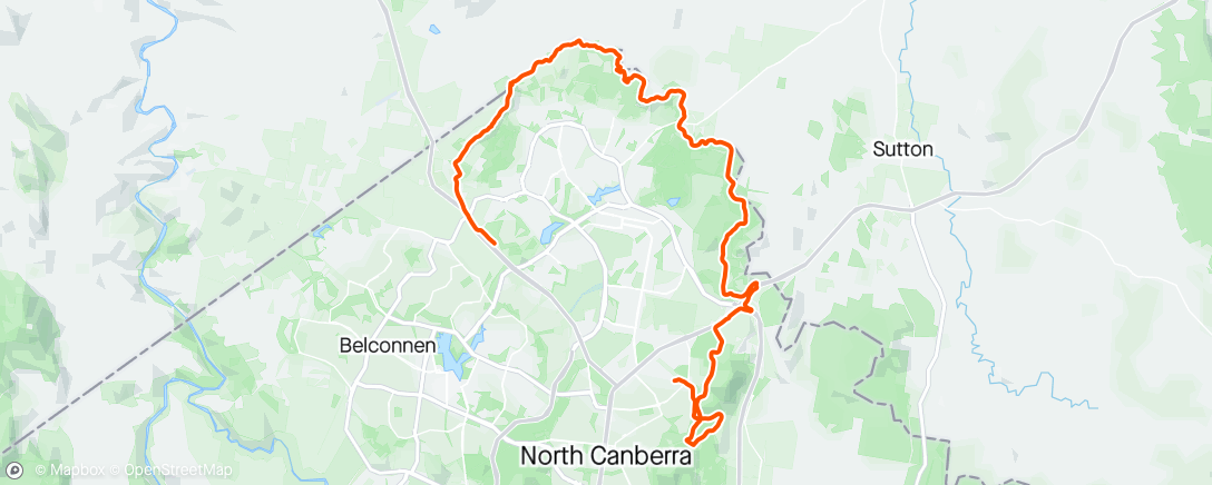 Map of the activity, Gravel Northern Centenary