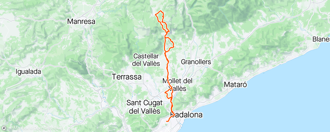 Карта физической активности (#Castellcir#Rutakagravel😍#bonaenfangada🫢#)